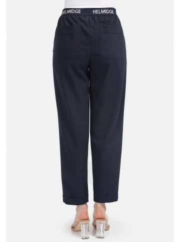 Große Größen HELMIDGE Chinohose 7/8 Hose In Dunkel Blau Günstig Kaufen – Bild 4