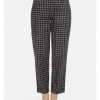 Hosen HELMIDGE Chinohose Im Karo-Dessin In Schwarz Günstig Kaufen