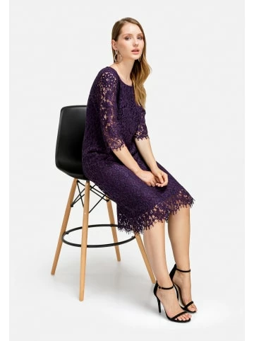 Große Größen HELMIDGE Cocktailkleid Dress In Lila Günstig Kaufen – Bild 2