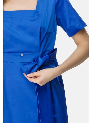 Große Größen HELMIDGE Cocktailkleid Midikleid In Blau Günstig Kaufen – Bild 5