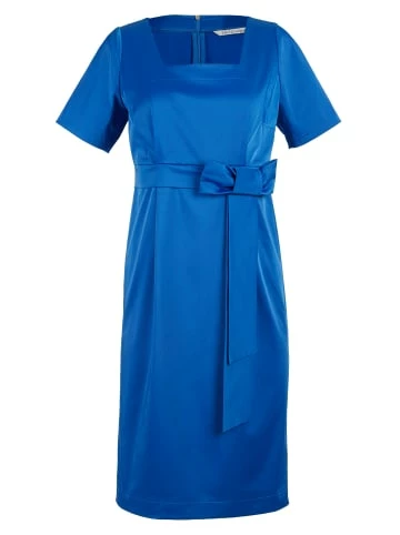 Große Größen HELMIDGE Cocktailkleid Midikleid In Blau Günstig Kaufen – Bild 6