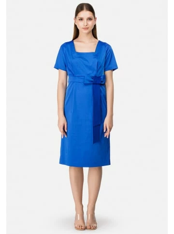 Große Größen HELMIDGE Cocktailkleid Midikleid In Blau Günstig Kaufen