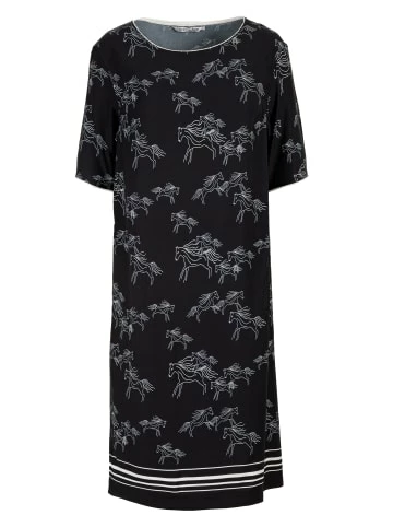 Große Größen HELMIDGE Druckkleid Dress In Schwarz Günstig Kaufen – Bild 6