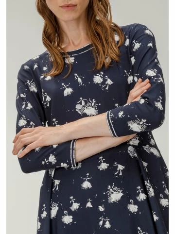 Große Größen HELMIDGE Druckkleid Druckkleid In Blau Günstig Kaufen – Bild 3