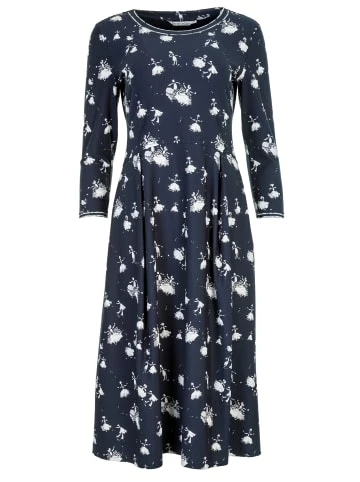 Große Größen HELMIDGE Druckkleid Druckkleid In Blau Günstig Kaufen – Bild 5