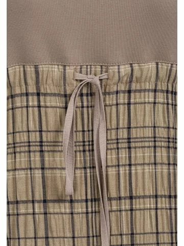 Große Größen HELMIDGE Druckkleid Im Karo-Dessin In Beige Günstig Kaufen – Bild 6