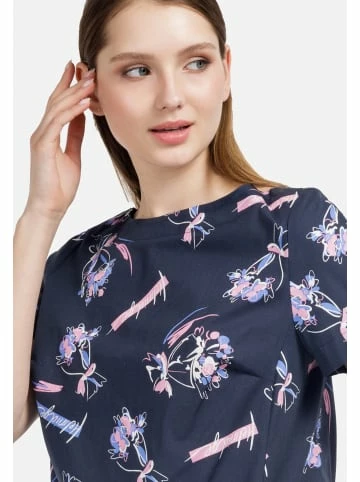 Große Größen HELMIDGE Druckkleid In Maxi-Länge In Blau Günstig Kaufen – Bild 2