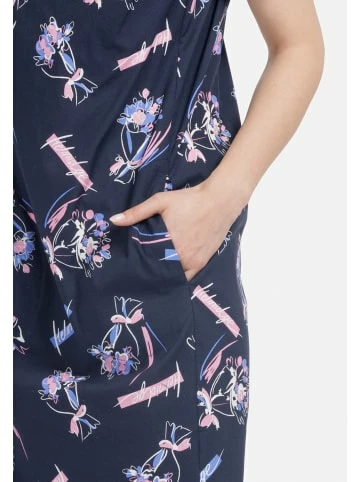 Große Größen HELMIDGE Druckkleid In Maxi-Länge In Blau Günstig Kaufen – Bild 3