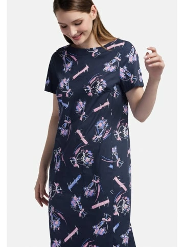 Große Größen HELMIDGE Druckkleid In Maxi-Länge In Blau Günstig Kaufen – Bild 4