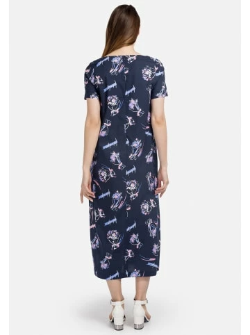 Große Größen HELMIDGE Druckkleid In Maxi-Länge In Blau Günstig Kaufen – Bild 5