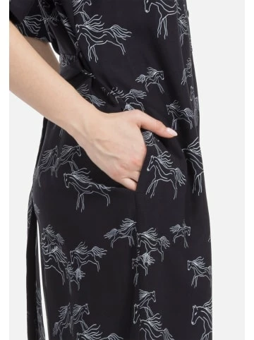 Große Größen HELMIDGE Druckkleid Maxikleid In Schwarz Günstig Kaufen – Bild 3