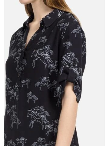 Große Größen HELMIDGE Druckkleid Maxikleid In Schwarz Günstig Kaufen – Bild 4