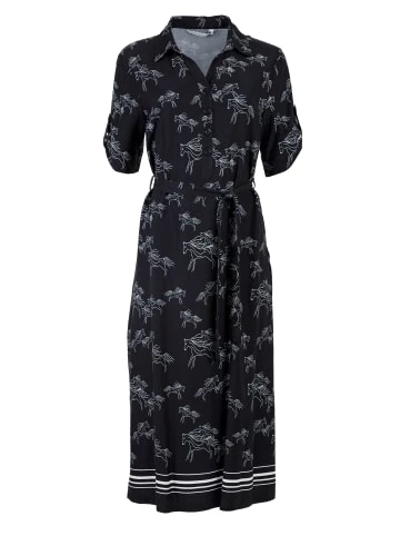 Große Größen HELMIDGE Druckkleid Maxikleid In Schwarz Günstig Kaufen – Bild 6