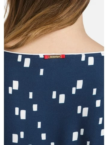 Große Größen HELMIDGE Druckkleid Midikleid In Blau Günstig Kaufen – Bild 4