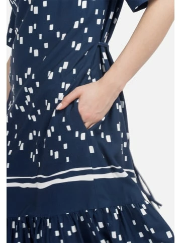 Große Größen HELMIDGE Druckkleid Midikleid In Blau Günstig Kaufen – Bild 5