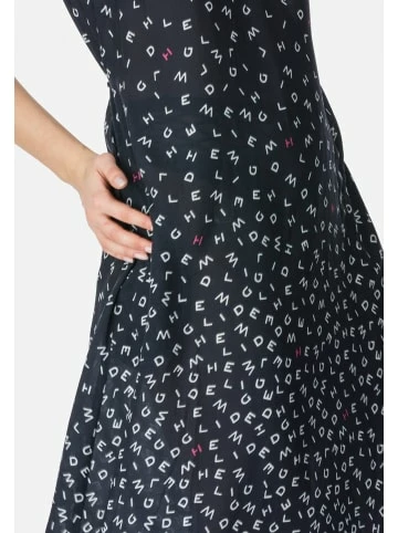 Große Größen HELMIDGE Druckkleid Mit Aufregendem Print In Blau Günstig Kaufen – Bild 4