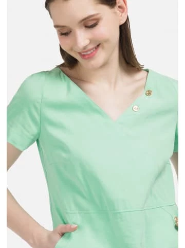 Große Größen HELMIDGE Etuikleid Midi-Länge In Hellgrun Günstig Kaufen – Bild 4