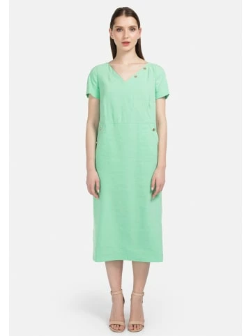 Große Größen HELMIDGE Etuikleid Midi-Länge In Hellgrun Günstig Kaufen