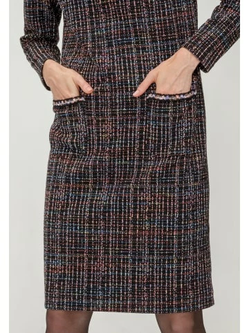 Große Größen HELMIDGE Etuikleid Midikleid In Schwarz Günstig Kaufen – Bild 2