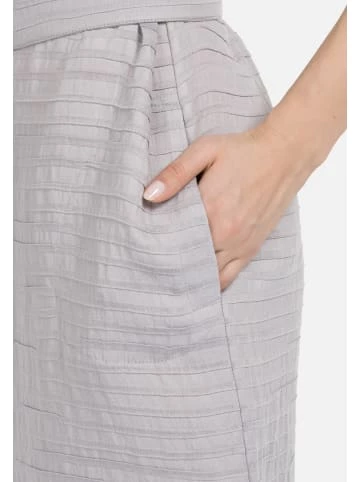 Große Größen HELMIDGE Etuikleid Mit Gürtel In Grau Günstig Kaufen – Bild 6