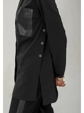 Große Größen HELMIDGE Hemdbluse Hemdbluse In Schwarz Günstig Kaufen – Bild 3