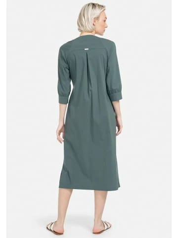 Große Größen HELMIDGE Hemdblusenkleid Maxikleid In Dunkel Grun Günstig Kaufen – Bild 6