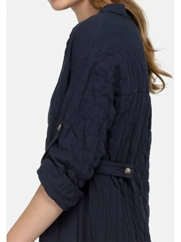 Große Größen HELMIDGE Hemdblusenkleid Midikleid In Dunkel Blau Günstig Kaufen – Bild 3