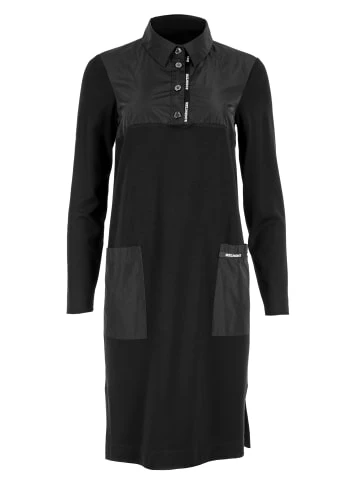 Große Größen HELMIDGE Hemdblusenkleid Midikleid In Schwarz Günstig Kaufen – Bild 5