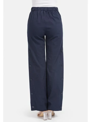 Große Größen HELMIDGE Hose Mit Gummibund In Dunkel Blau Günstig Kaufen – Bild 4