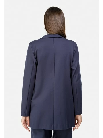 Große Größen HELMIDGE Jackenblazer Jacket In Dunkel Blau Günstig Kaufen – Bild 3