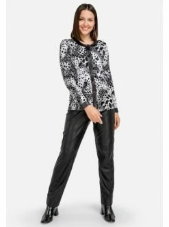 Große Größen HELMIDGE Jackenblazer Jacket In Grau Günstig Kaufen