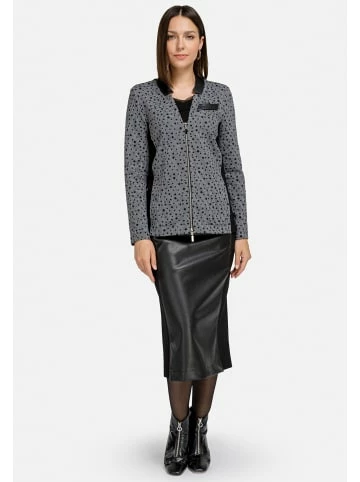 Große Größen HELMIDGE Jackenblazer Jacket In Grau Günstig Kaufen