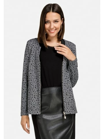 Große Größen HELMIDGE Jackenblazer Jacket In Grau Günstig Kaufen – Bild 2