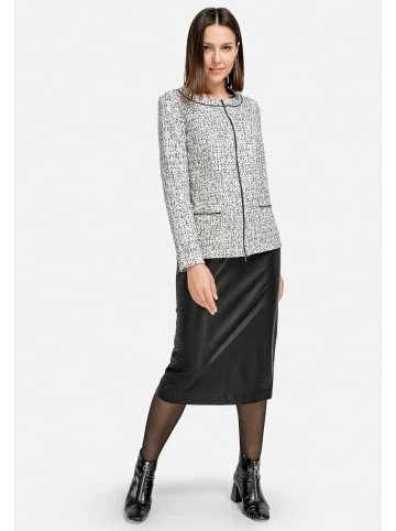 Große Größen HELMIDGE Jackenblazer Jacket In Hellgrau Günstig Kaufen