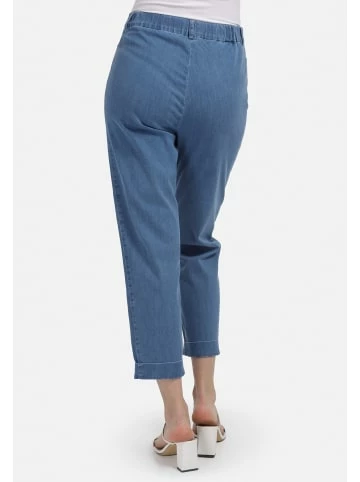 Große Größen HELMIDGE Jeans 7/8 Jeans In Blau Günstig Kaufen – Bild 4