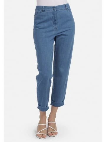 Große Größen HELMIDGE Jeans 7/8 Jeans In Blau Günstig Kaufen