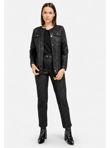 Jacken & Mäntel HELMIDGE Jeansjacke Jacket In Schwarz Günstig Kaufen