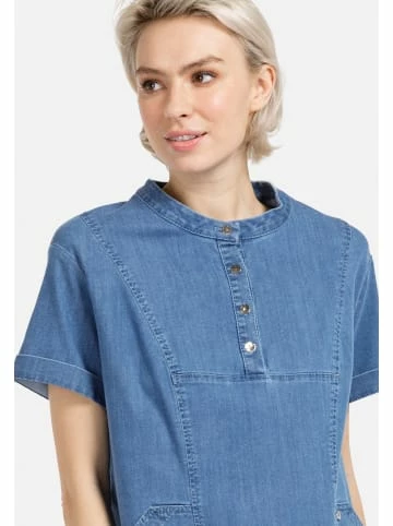 Große Größen HELMIDGE Jeanskleid Denimkleid In Blau Günstig Kaufen – Bild 2