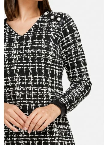 Große Größen HELMIDGE Karokleid Dress In Schwarz Günstig Kaufen – Bild 4