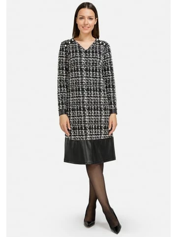 Große Größen HELMIDGE Karokleid Dress In Schwarz Günstig Kaufen