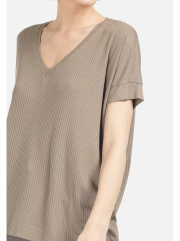 Große Größen HELMIDGE Kurzarmbluse Bluse In Beige Günstig Kaufen – Bild 2