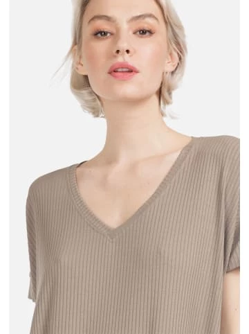Große Größen HELMIDGE Kurzarmbluse Bluse In Beige Günstig Kaufen – Bild 4