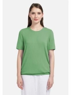 Große Größen HELMIDGE Kurzarmbluse Bluse In Hellgrun Günstig Kaufen