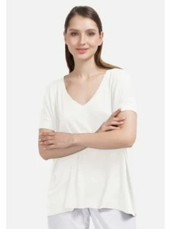 Große Größen HELMIDGE Kurzarmbluse Bluse In Milchig Günstig Kaufen