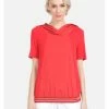Große Größen HELMIDGE Kurzarmbluse Bluse In Rot Günstig Kaufen