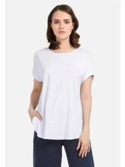 Große Größen HELMIDGE Kurzarmbluse Bluse In Weiss Günstig Kaufen