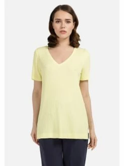 Große Größen HELMIDGE Kurzarmbluse Bluse In Zitrone Günstig Kaufen