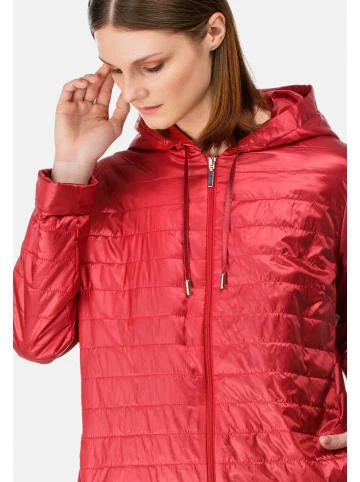 Große Größen HELMIDGE Kurzjacke Mit Kapuze In Rot Günstig Kaufen – Bild 2