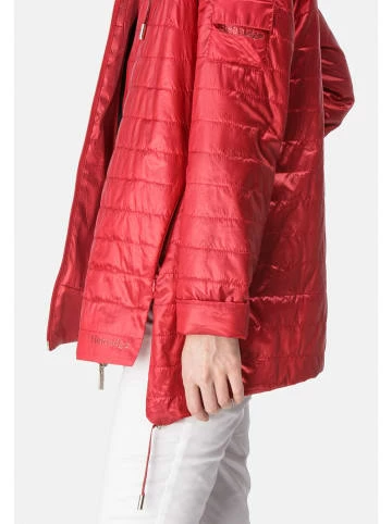 Große Größen HELMIDGE Kurzjacke Mit Kapuze In Rot Günstig Kaufen – Bild 4