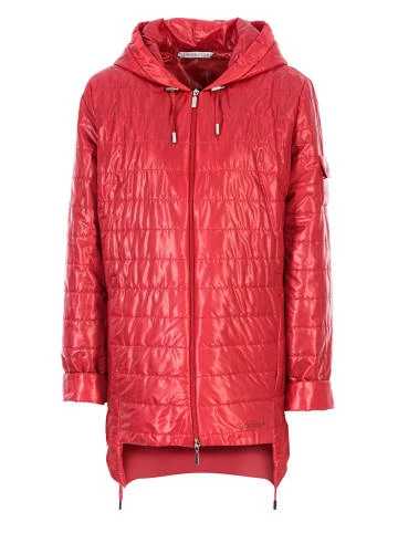 Große Größen HELMIDGE Kurzjacke Mit Kapuze In Rot Günstig Kaufen – Bild 6